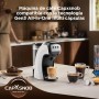 Warriors1 Cafetera Cápsula 5en1 para Dolce Gusto, Nespresso, Lavazza A Modo Mio, Espresso Point y Café Molido, 20bar, 0,8L,