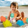 ColorBaby - Juguetes de Playa para niños, Bolsa Juguetes Playa, Cubo Arena, diámetro 18 cm, cedazo, Pala, rastrillo, regadera,
