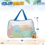 ColorBaby - Juguetes de Playa para niños, Bolsa Juguetes Playa, Cubo Arena, diámetro 18 cm, cedazo, Pala, rastrillo, regadera,