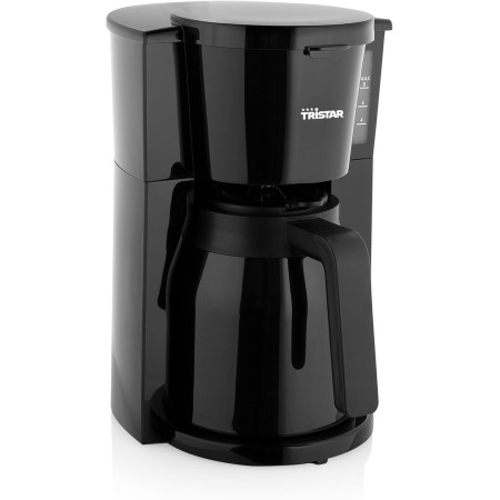 Tristar Cafetera Acero Inoxidable, 8-10 Tazas, 900W, Jarra Térmica, Función Mantener Caliente, Sistema Antigoteo, Filtro