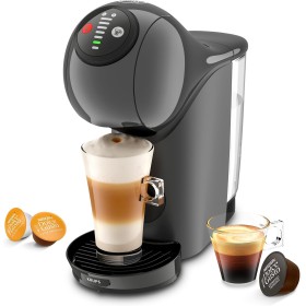 Krups GENIO S Máquina Multibebidas de cápsulas, Compacta, Alta Presión, XL Tamaños Ajustables, Espresso Impecable con Crema
