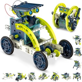 Hot Bee Robot Solar Educativo, Juguete y Kit de Robótica para Niños 9-12 Años, Regalo y Juego Creativo para Niños y Niñas