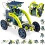 Hot Bee Robot Solar Educativo, Juguete y Kit de Robótica para Niños 9-12 Años, Regalo y Juego Creativo para Niños y Niñas
