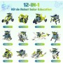 Hot Bee Robot Solar Educativo, Juguete y Kit de Robótica para Niños 9-12 Años, Regalo y Juego Creativo para Niños y Niñas