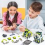 Hot Bee Robot Solar Educativo, Juguete y Kit de Robótica para Niños 9-12 Años, Regalo y Juego Creativo para Niños y Niñas