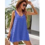Vestido de Playa para Mujer Sin Mangas Suelto Ropa de Baño Playa Traje de Baño Vestido de Bikini Camisolas y Pareos Beach Bikini