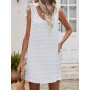 Vestido de Playa para Mujer Sin Mangas Suelto Ropa de Baño Playa Traje de Baño Vestido de Bikini Camisolas y Pareos Beach Bikini