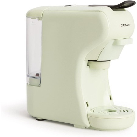 CREATE / POTTS / Cafetera multicápsula express y café molido Rosa / 19 bar, programable, ligera y compacta, tanque 600ml,
