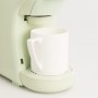 CREATE / POTTS / Cafetera multicápsula express y café molido Rosa / 19 bar, programable, ligera y compacta, tanque 600ml,