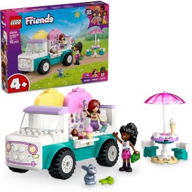 LEGO Friends Camión de los Helados de Heartlake City, Heladería de Juguete de Construcción para Niñas de 4 Años o Más, Juego de