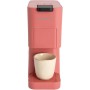 CREATE / POTTS / Cafetera multicápsula express y café molido Rosa / 19 bar, programable, ligera y compacta, tanque 600ml,