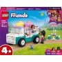 LEGO Friends Camión de los Helados de Heartlake City, Heladería de Juguete de Construcción para Niñas de 4 Años o Más, Juego de