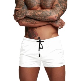Donason Bañador Hombre Secado Rápido Bañadores de Natación Pantalones Cortos de Baño para Hombres Shorts Deportivos para Correr