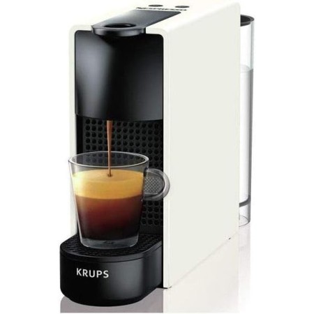 Krups YY2912FD - Cafetera (Independiente, Máquina espresso, 0,6 L, Cápsula de café, 1200 W, Negro, Blanco)
