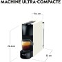 Krups YY2912FD - Cafetera (Independiente, Máquina espresso, 0,6 L, Cápsula de café, 1200 W, Negro, Blanco)