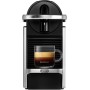 Nespresso De'Longhi Pixie EN127.S, Máquina de Café en Cápsulas, Espresso y Café Lungo, Modo ECO, Diseño Compacto, Sistema de