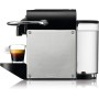 Nespresso De'Longhi Pixie EN127.S, Máquina de Café en Cápsulas, Espresso y Café Lungo, Modo ECO, Diseño Compacto, Sistema de