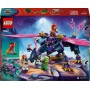 LEGO Ninjago Dragón Maestro Rontu - Figura Articulada de Dragón de Juguete con Cañón - 4 Minifiguras Inc. Lloyd, Sora y Wyldfyre