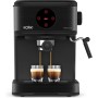 Solac CE4498 Taste Control - Cafetera espresso táctil, 20bar, Double Cream, Espresso y Cappuccino, 850W, parada automática, 1 o