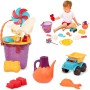 B. toys – Juguete de playa didáctico para niñas y niños – 11 Juguetes para la arena – Juguetes de playa y bolsa de