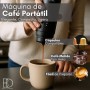 Cafetera Espresso Portátil 20 Bares, Compatible Cápsulas pequeñas y Café Molido, USB-C Recargable, Autocalentable, para Coche,