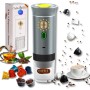 Astur Group Cafetera Portatil Capsulas, Cafetera Multicapsulas y Molido, Maquina de Cafe, Cafetera Capsulas Portatil, Calienta