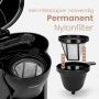 Clatronic KA 3356 Cafetera eléctrica pequeña de Goteo automática, Capacidad de 1 Taza café, 300 W, 1 Cups, plástico, Negro