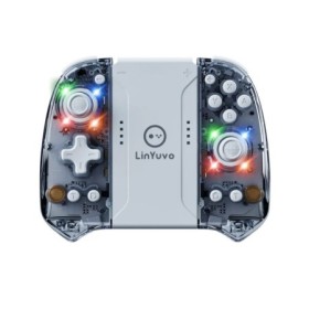 LinYuvo Gamepad inalámbrico KS58 para Switch y OLED con Turbo/vibració