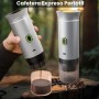 Cafetera Portatil Capsulas 3 en 1 compatible con Nespresso Dolce Gusto y Café Molido - Mini Cafetera Portátil Multicapsulas