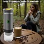 Cafetera Portatil Capsulas 3 en 1 compatible con Nespresso Dolce Gusto y Café Molido - Mini Cafetera Portátil Multicapsulas