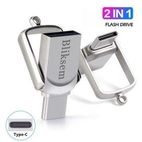 Bliksem-unidad Flash USB 2 en 1, dispositivo de alta velocidad, 32GB, 