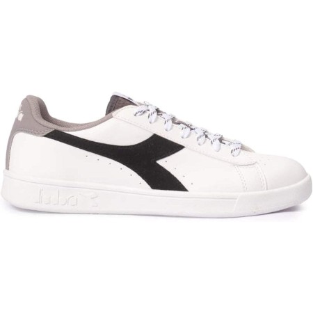 Diadora Zapatillas Torneo Corduroy 181699 Zapatillas Hombre Piel Blanco/Negro