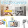 ARNSSIEN Camara Fotos Infantil,Camara de Fotos para Niños con Lente de 180°Flip y Pantalla IPS 2,4 Pulgadas,Juguete de