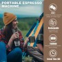 Umisu 3 en 1 Cafetera Espresso Portátil, Máquina de Café Portátil Eléctrica Café Expreso Recargable para Cápsulas Pequeñas o