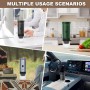 Umisu 3 en 1 Cafetera Espresso Portátil, Máquina de Café Portátil Eléctrica Café Expreso Recargable para Cápsulas Pequeñas o
