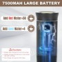 Umisu 3 en 1 Cafetera Espresso Portátil, Máquina de Café Portátil Eléctrica Café Expreso Recargable para Cápsulas Pequeñas o