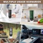 Umisu 3 en 1 Cafetera Espresso Portátil, Máquina de Café Portátil Eléctrica Café Expreso Recargable para Cápsulas Pequeñas o