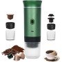 Umisu 3 en 1 Cafetera Espresso Portátil, Máquina de Café Portátil Eléctrica Café Expreso Recargable para Cápsulas Pequeñas o
