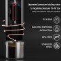 CONQUECO Cafetera Portátil con Cápsula de Espresso - 12V Máquina de Café Electrica con Batería - para Coche Camión y Viajes -