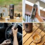 CONQUECO Cafetera Portátil con Cápsula de Espresso - 12V Máquina de Café Electrica con Batería - para Coche Camión y Viajes -