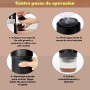 Set Cafetera Portátil Cápsulas + Molinillo de Café Eléctrico con Batería Recargable + Bolsa de Transporte Impermeable |