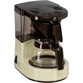 Melitta Cafetera de filtro con jarra de vidrio, Para 2 tazas de café, Aromaboy, Crema, 1015-03