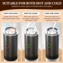 Cafetera espresso 3 en 1, cafetera multicápsulas con autocalentamiento de 4 a 6 minutos, para cápsulas pequeñas o grandes y café