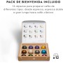 Krups Nespresso VERTUO Pop XN9204 - Cafetera de cápsulas, máquina de café expreso, 4 tamaños tazas, tecnología Centrifusion, 35%