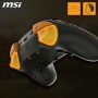 MSI FORCE GC20 V2 WHITE Controlador Gamepad con Cable para PC - Cubiertas D-Pad Intercambiables, 2 Motores de Vibración, USB 2.0