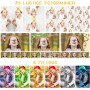 ARNSSIEN Camara Fotos Infantil,Camara de Fotos para Niños con Lente de 180°Flip y Pantalla IPS 2,4 Pulgadas,Juguete de