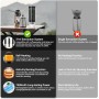 Aischens Cafetera Espresso Portátil Mini,Cafetera de Viaje Eléctrica con Calentamiento para Coche y USB-C,Compatible con