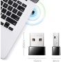 Cudy AC650 Adaptador de WiFi inalámbrico 650Mbps USB para PC con Modo SoftAP - Tamaño Nano | Compatible con Windows XP / 7/8 /