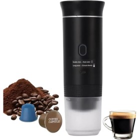 Hybrid Dec Cafetera Portátil Espresso con Calentamiento Rápido | USB-C | Máquina de Café Portátil Automática 3 en 1 | Ideal para