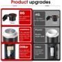 Hybrid Dec Cafetera Portátil Espresso con Calentamiento Rápido | USB-C | Máquina de Café Portátil Automática 3 en 1 | Ideal para